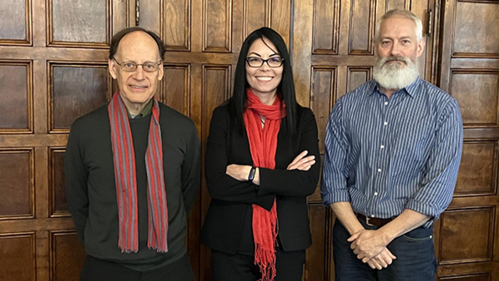 Professor Bert Winther-Tamaki (University of California, Irvine) and Professor Thomas LaMarre (University of Chicago) traveled to Ohio State to participate in a workshop for Namiko Kunimoto's book project, Imperial Animations in Transpacific Contemporary Art. 