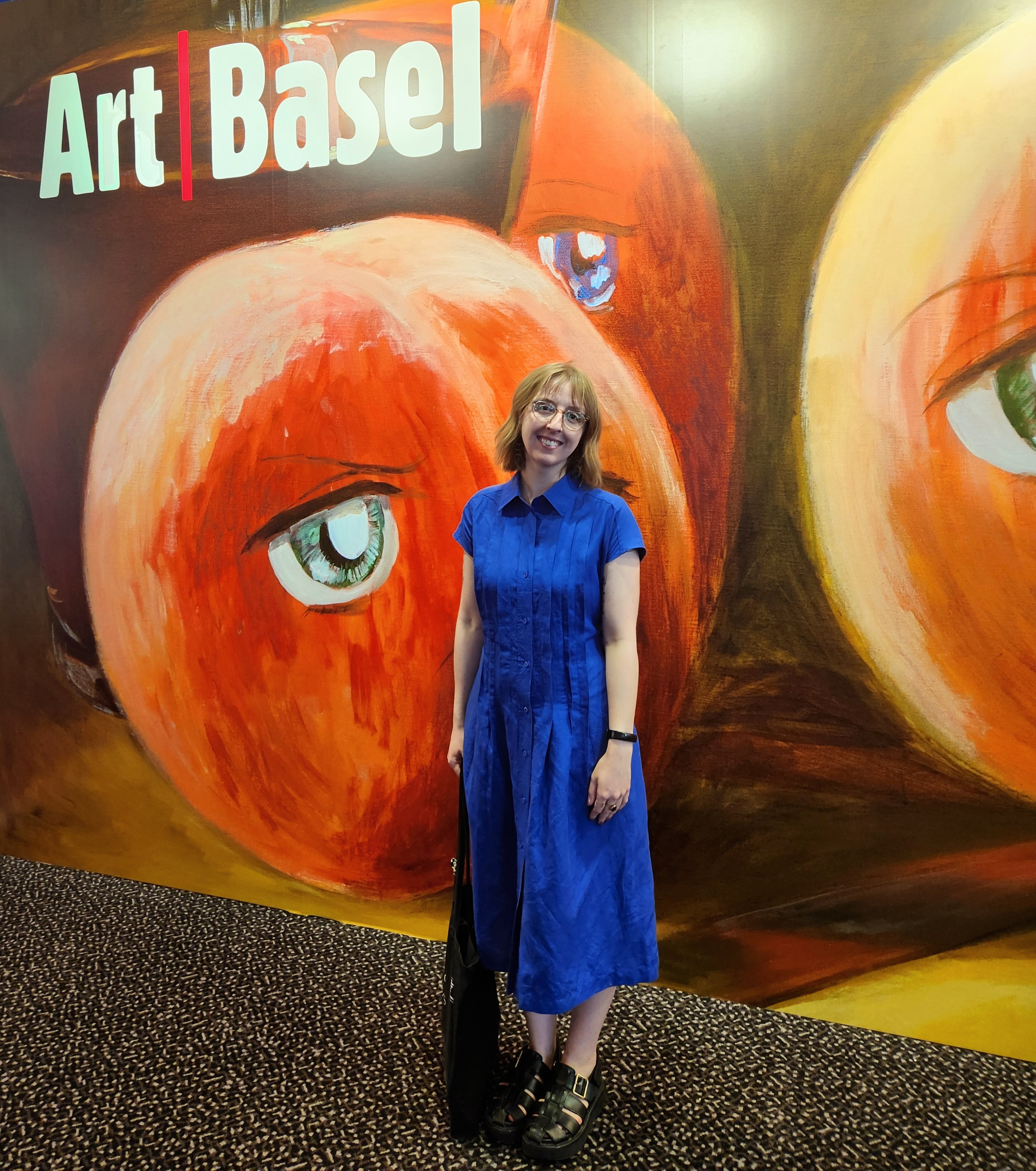 Allie Mickle At the art fair Art Basel Hong Kong 2024