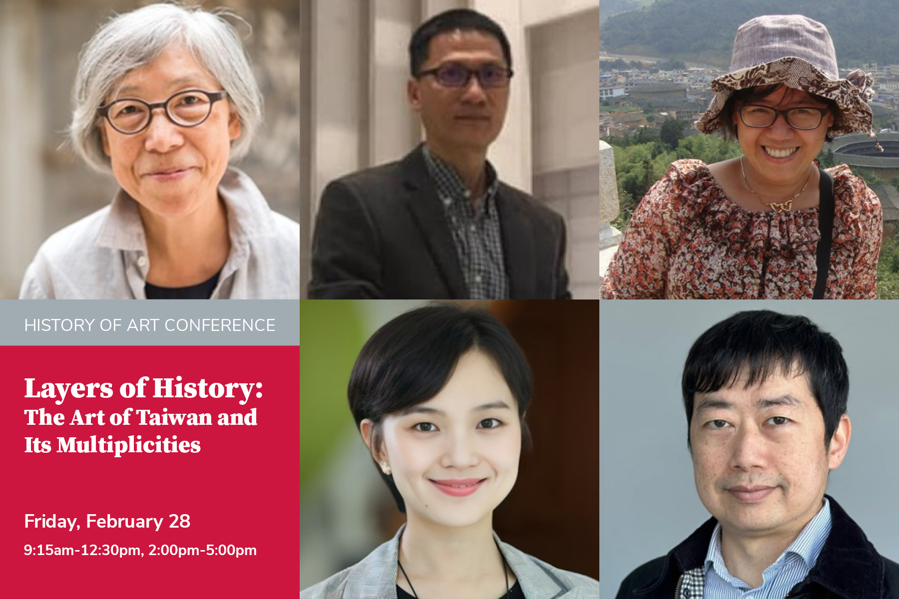 Layers of History: The Art of Taiwan and Its Multiplicities speakers 