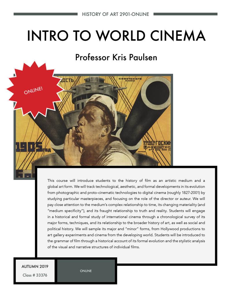 AU19 course flyer AU19 course flyer
