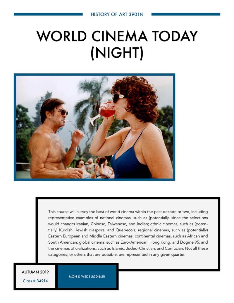 AU19 course flyer AU19 course flyer