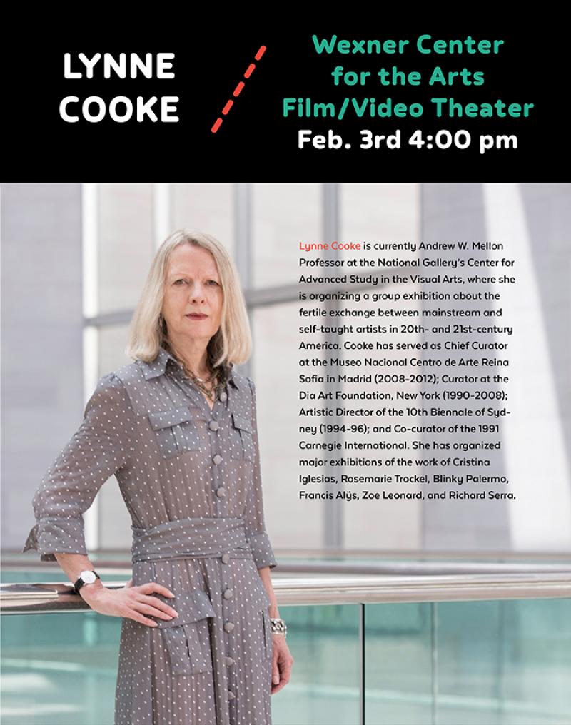 Lynne Cooke Curatorial Talk