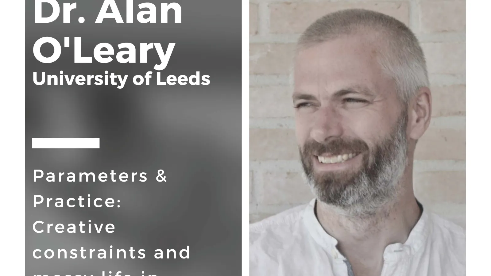 Dr. Alan O'Leary