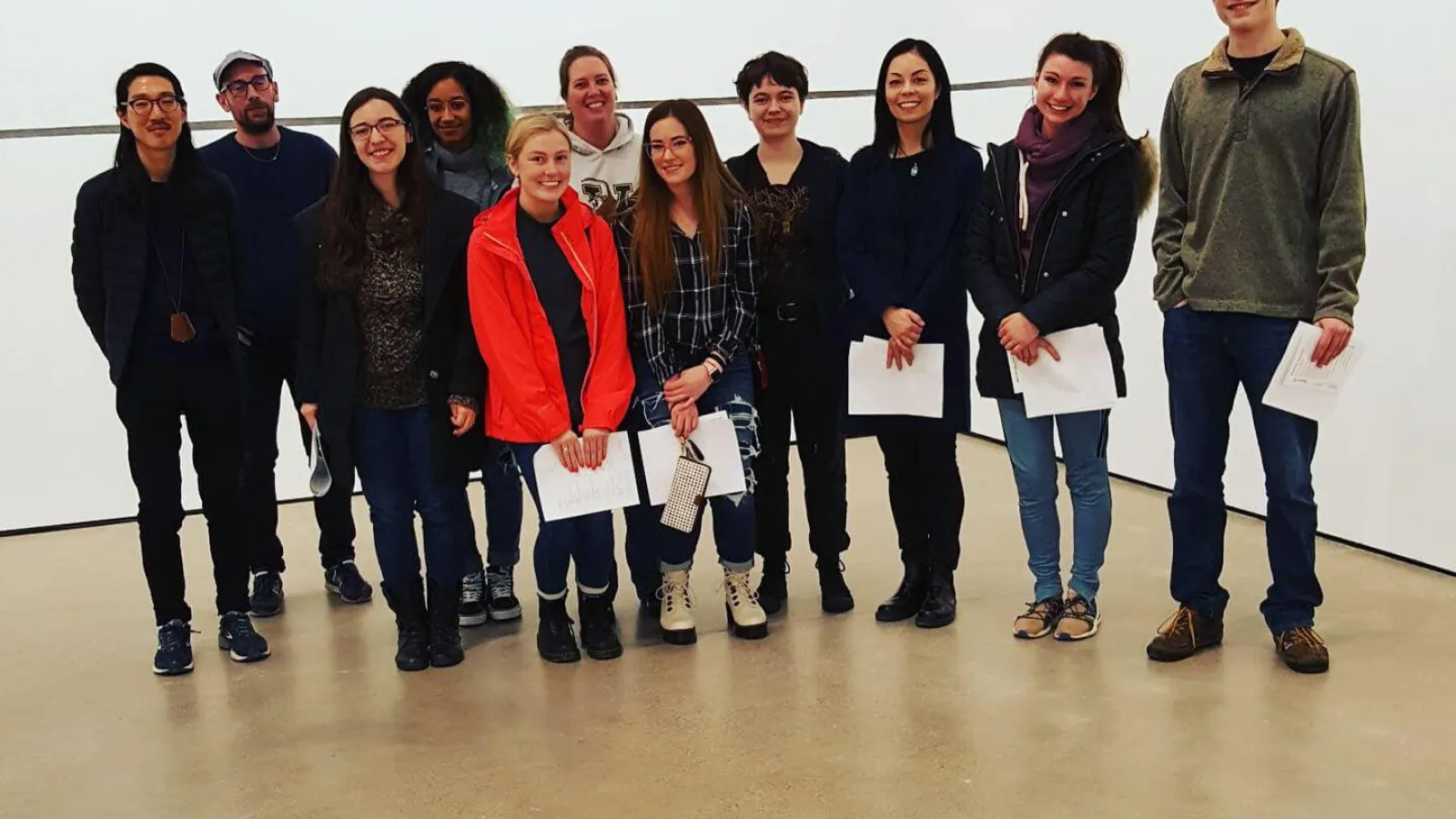 history of art class at the Beeler Gallery