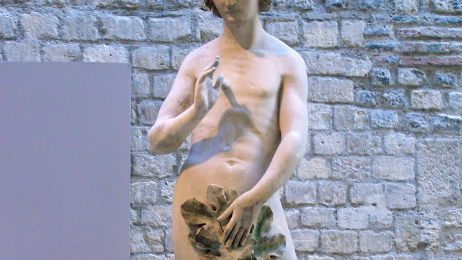 Statue from Notre-Dame Cathedral in Paris