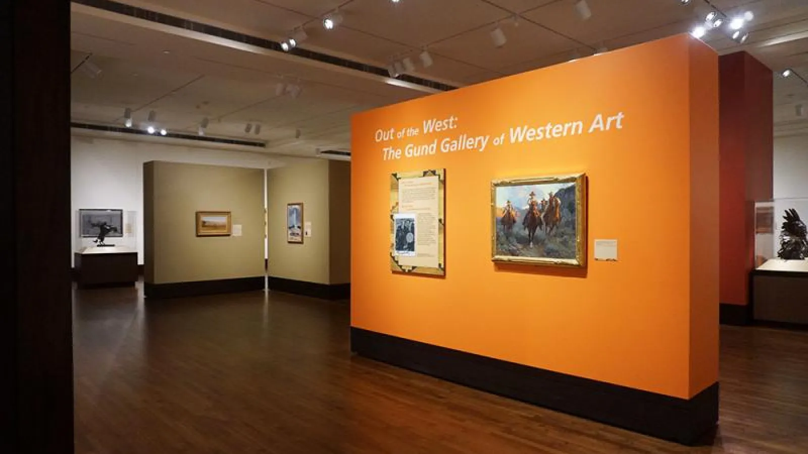 an exhibit in Indianapolis visited by OSU students