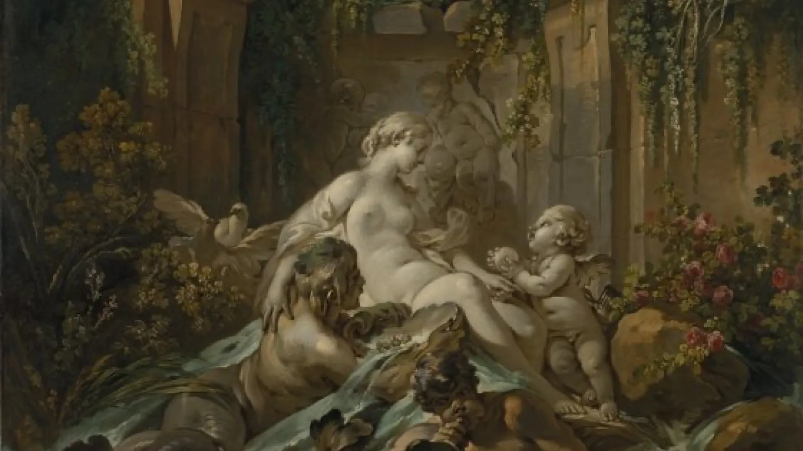 The painting that is the center of Sydney's Research.