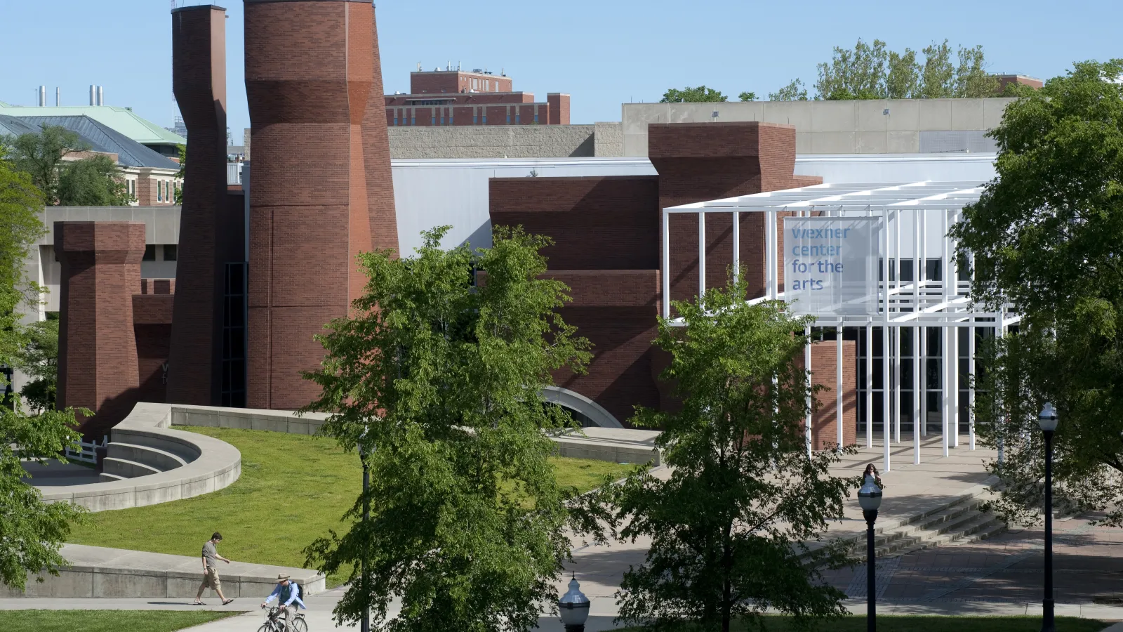 Wexner Center for the Arts building view
