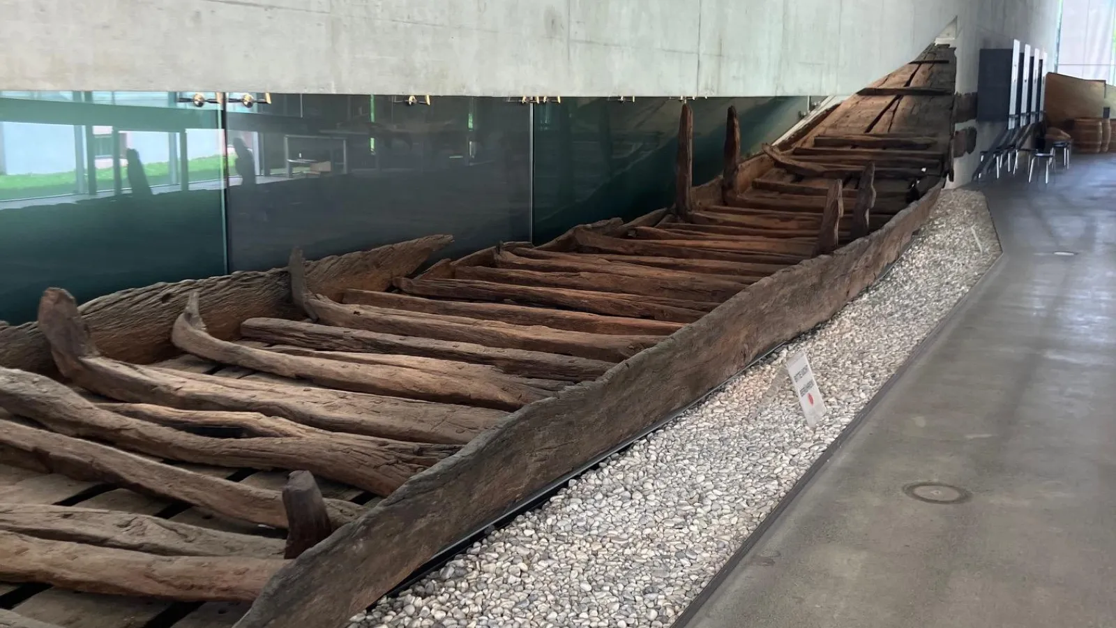Preserved shipwreck in Germany