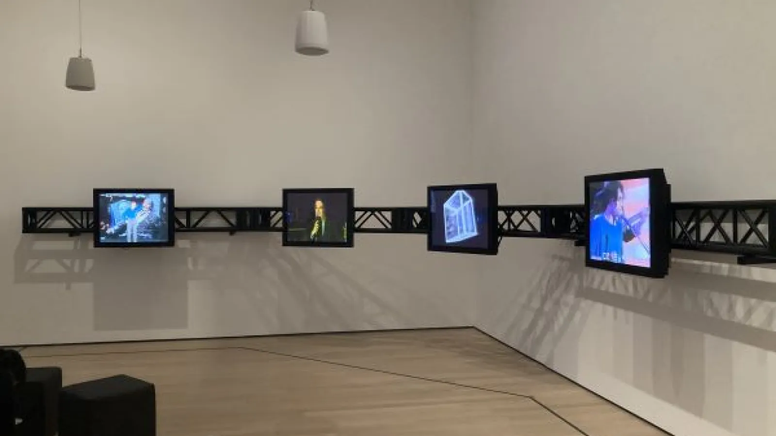 Nam June Paik video installation "Good Morning Mr. Orwell"