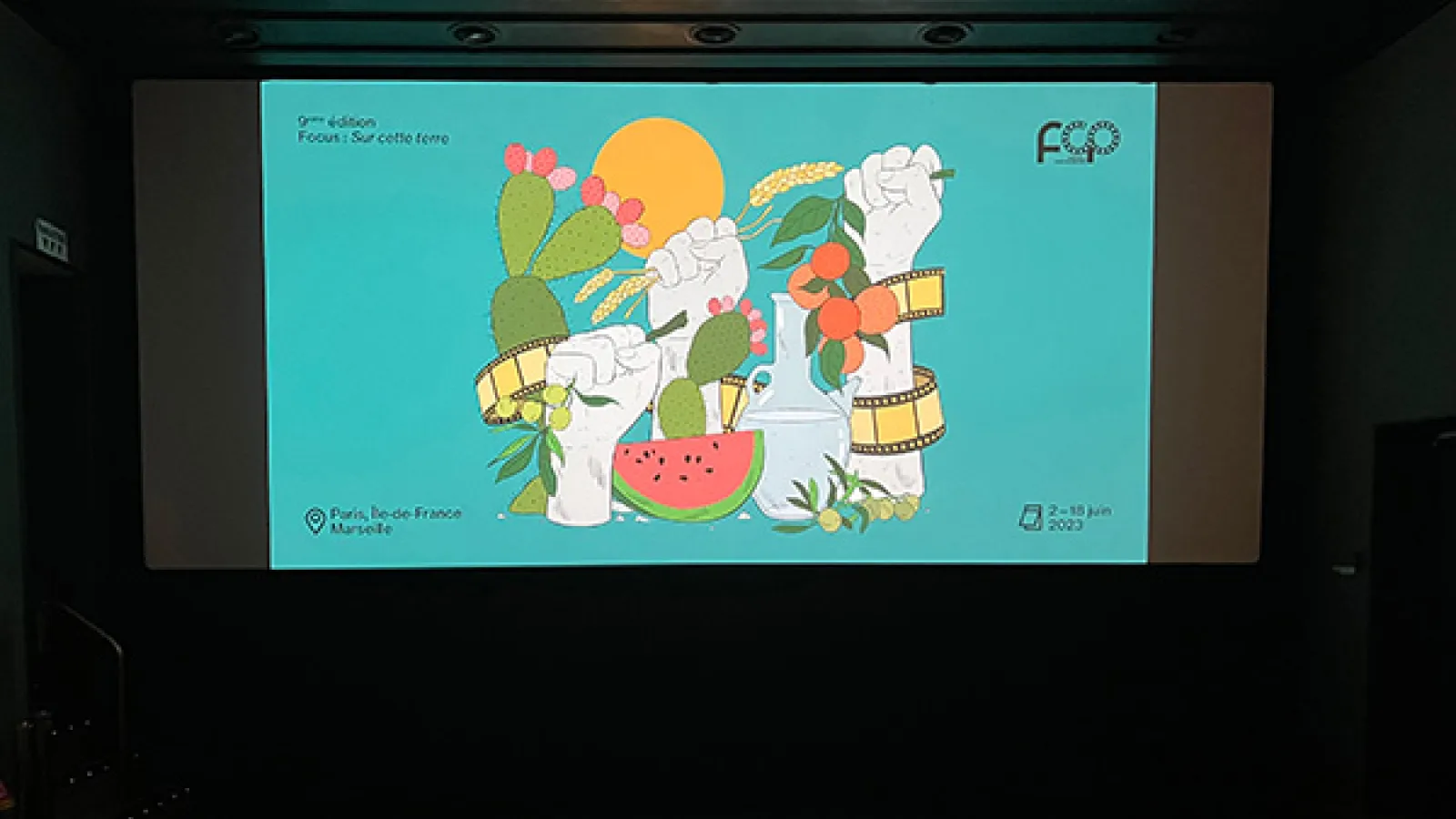 The 9th Annual Ciné Festival Palestine, focus theme “Sur cette terre”