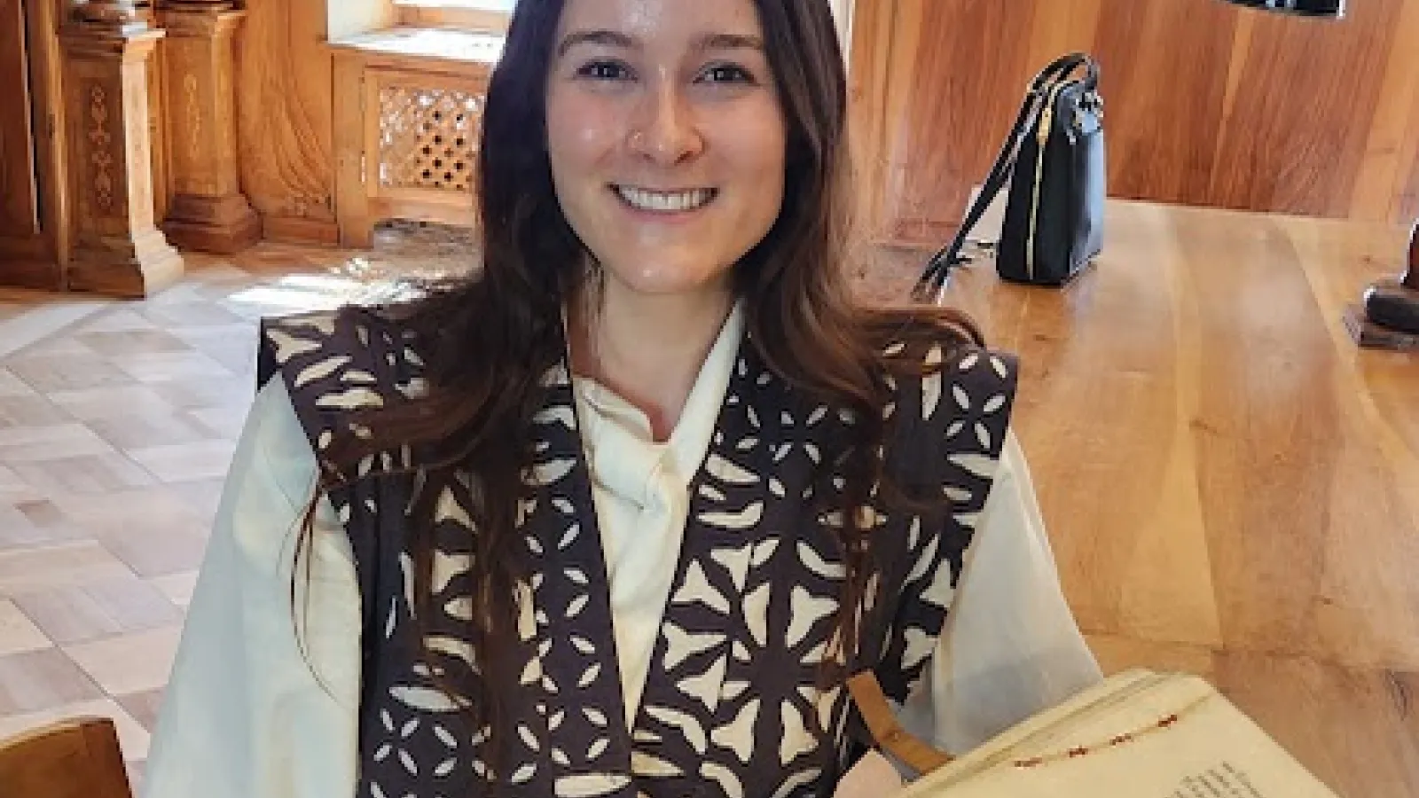 Ph.D. candidate Emilela Thomas-Adams