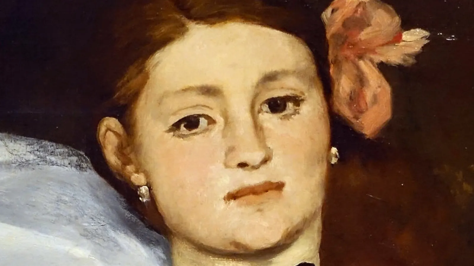 olympia face, painting