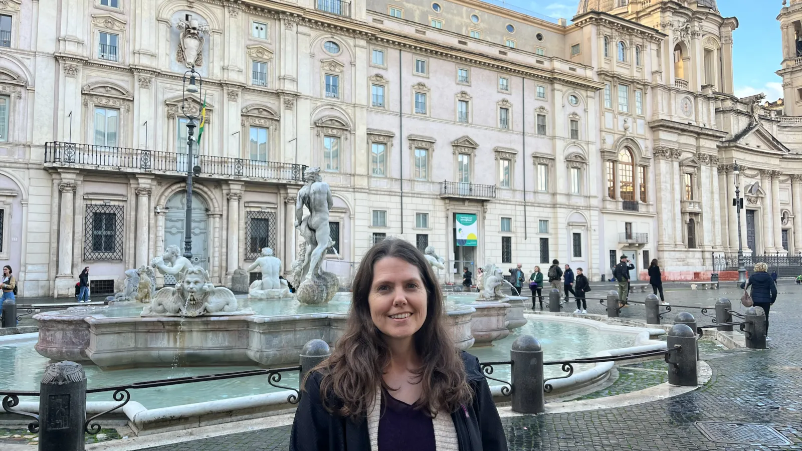 Karin Flora in Italy