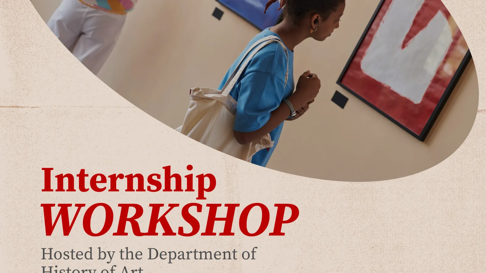 Internship workshop flyer