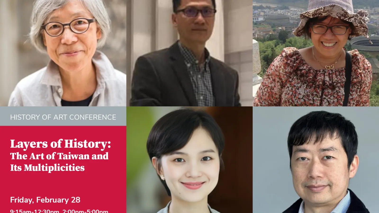 Layers of History: The Art of Taiwan and Its Multiplicities speakers 