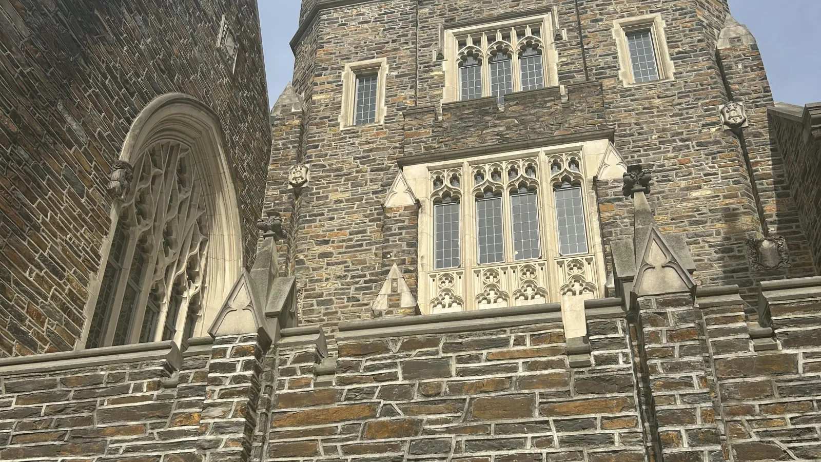 The outside of an old church in Durham, North Carolina   