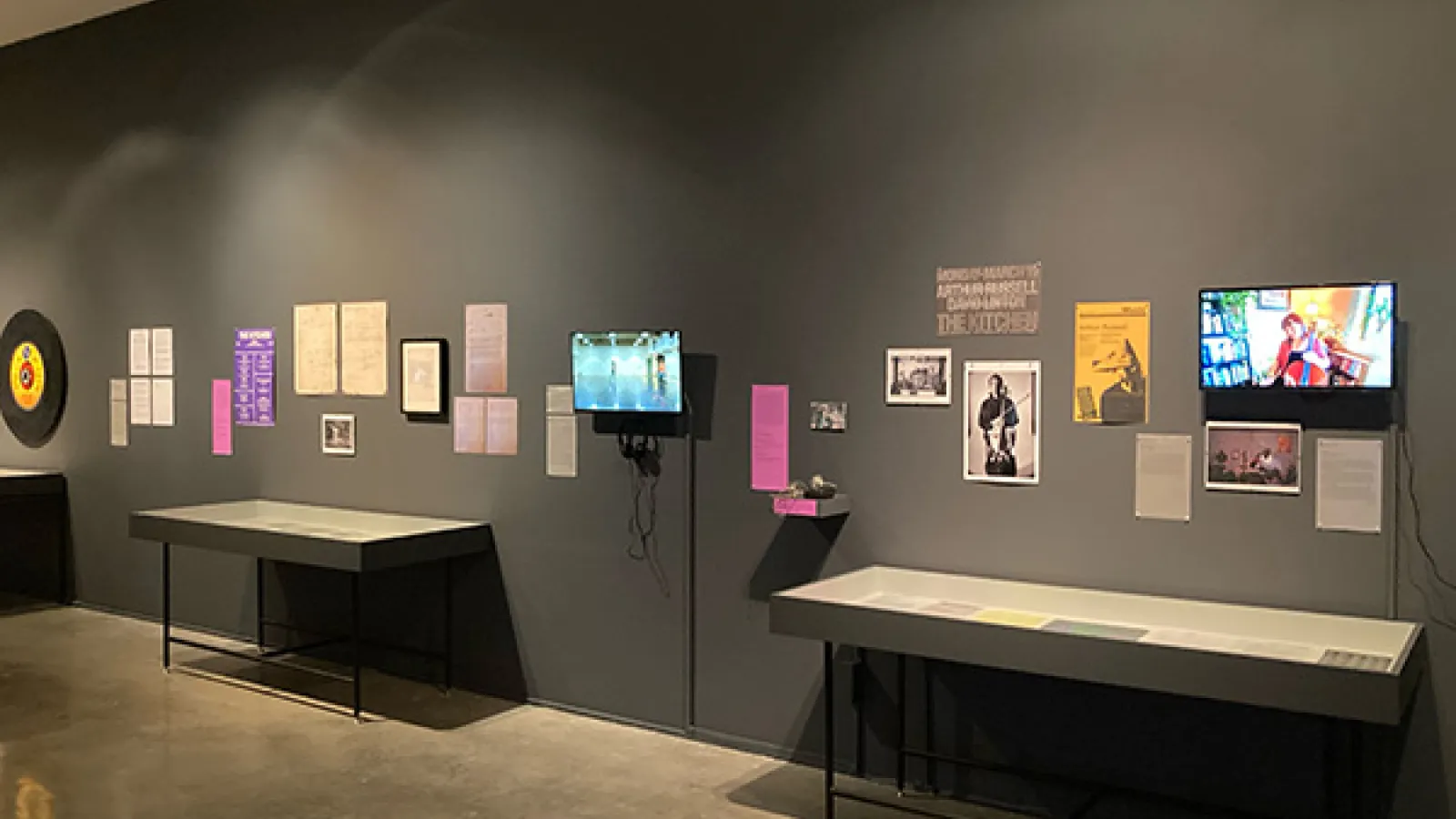 Exhibition gallery from  Liz Rae Heise-Glass's trip. 