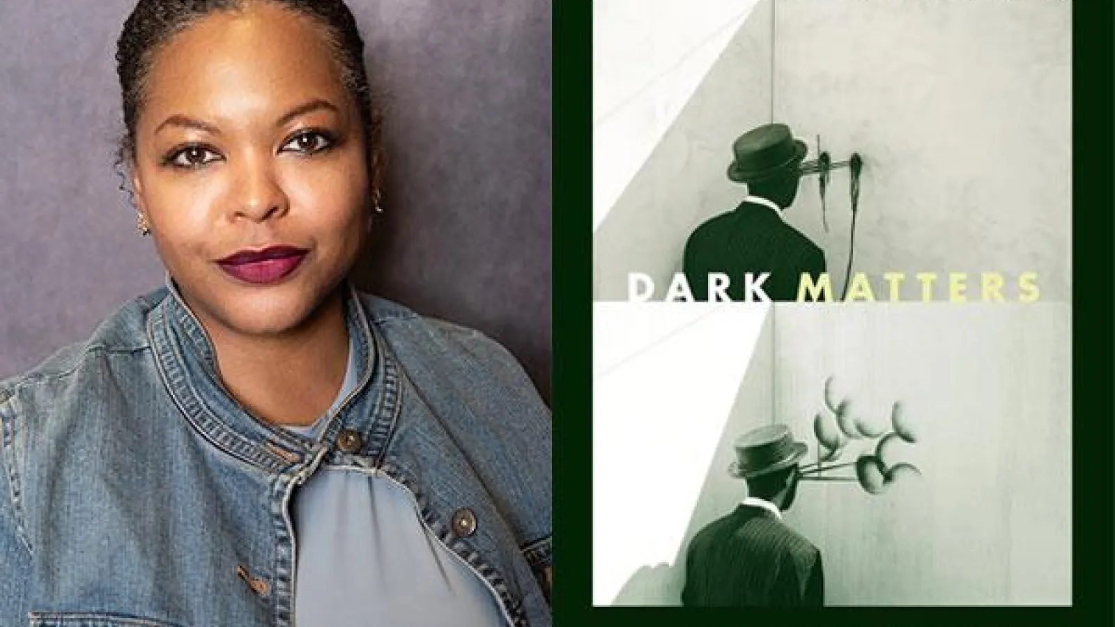 Simone Browne and cover of her book