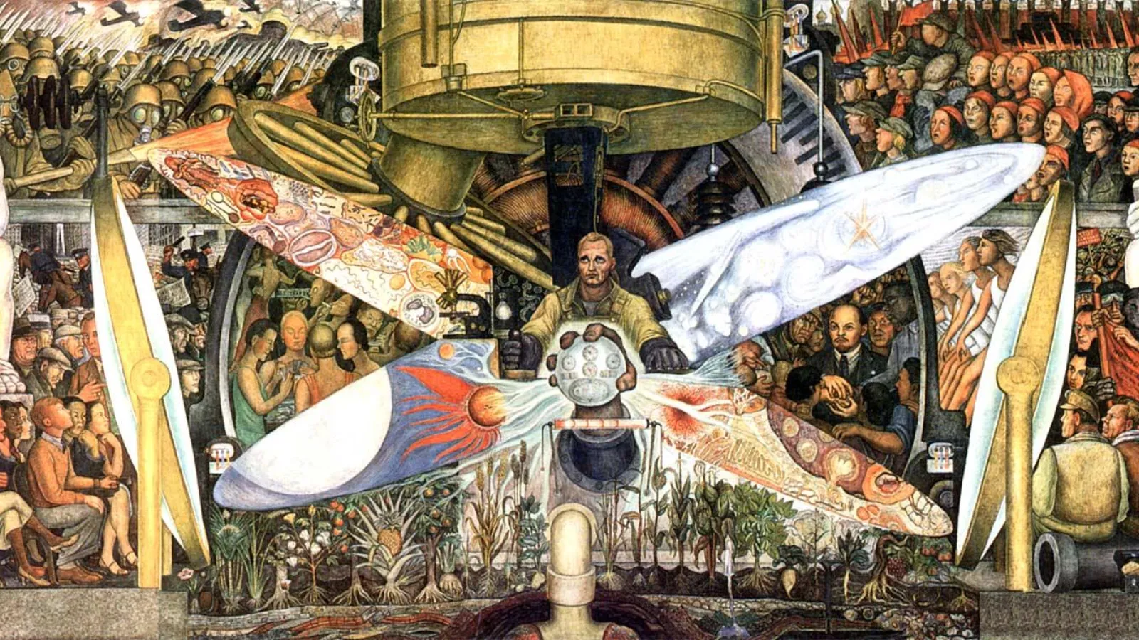 Diego Rivera, Man, Controller of the Universe,  Palacio de Bellas Artes