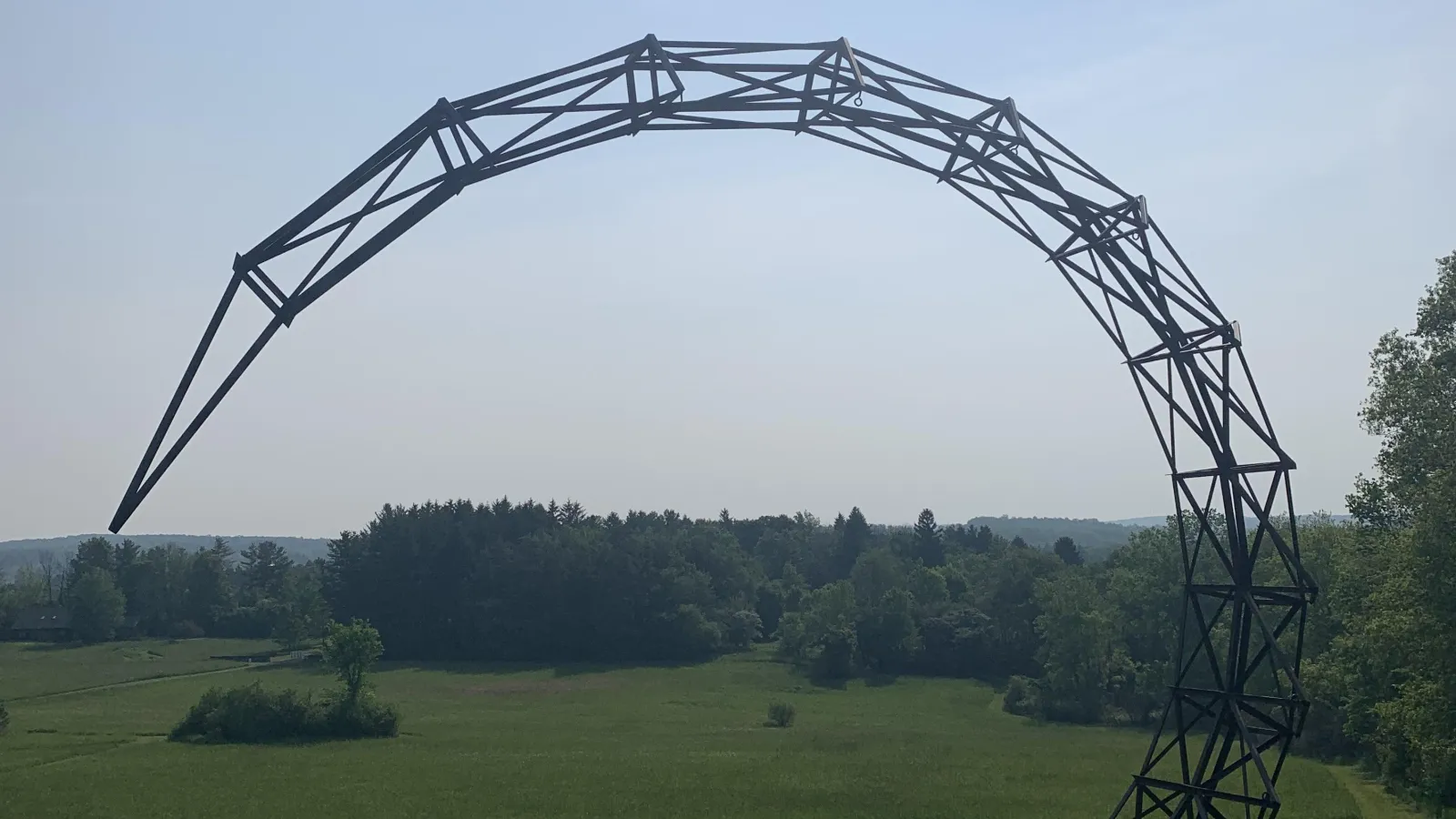 spiral art sculpture