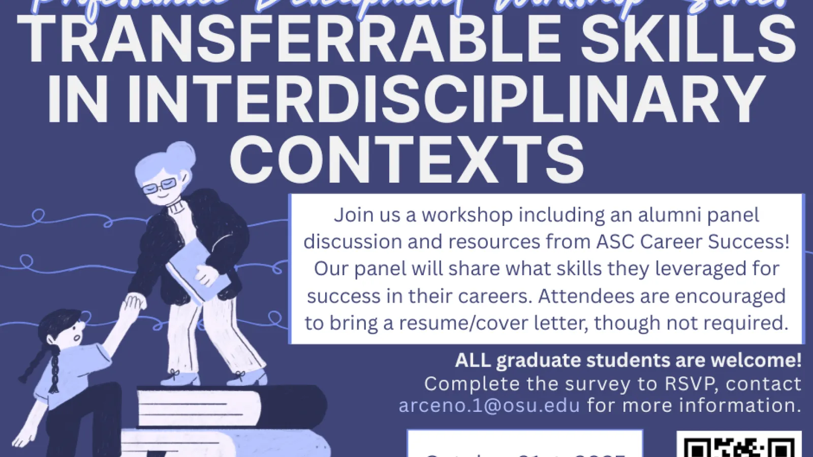 Transferrable Skills event poster