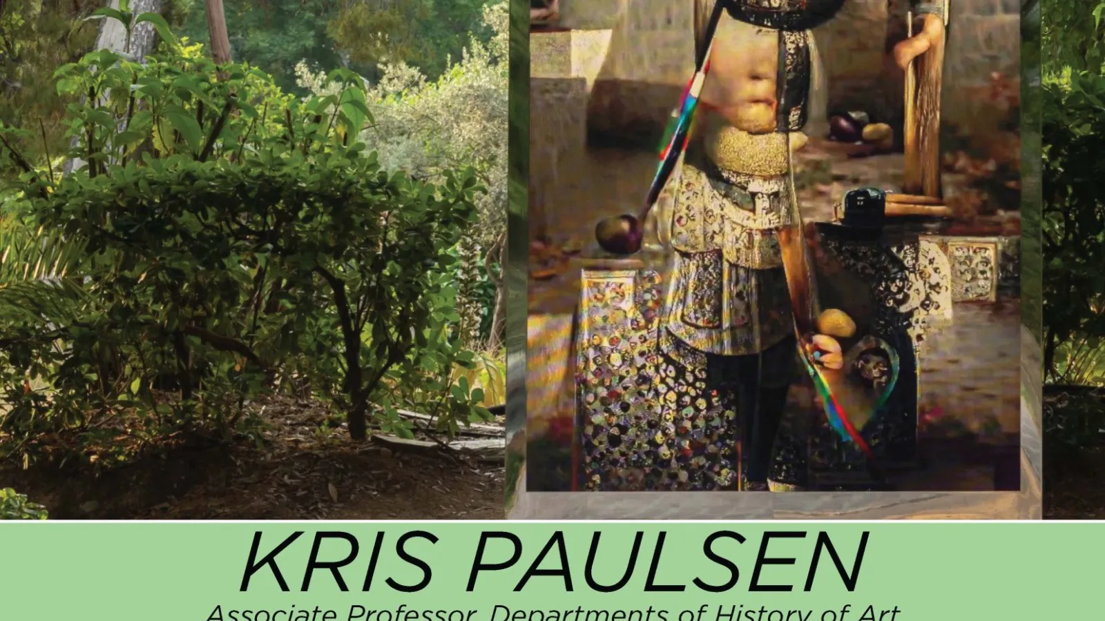 Kris Paulsen's lecture flyer