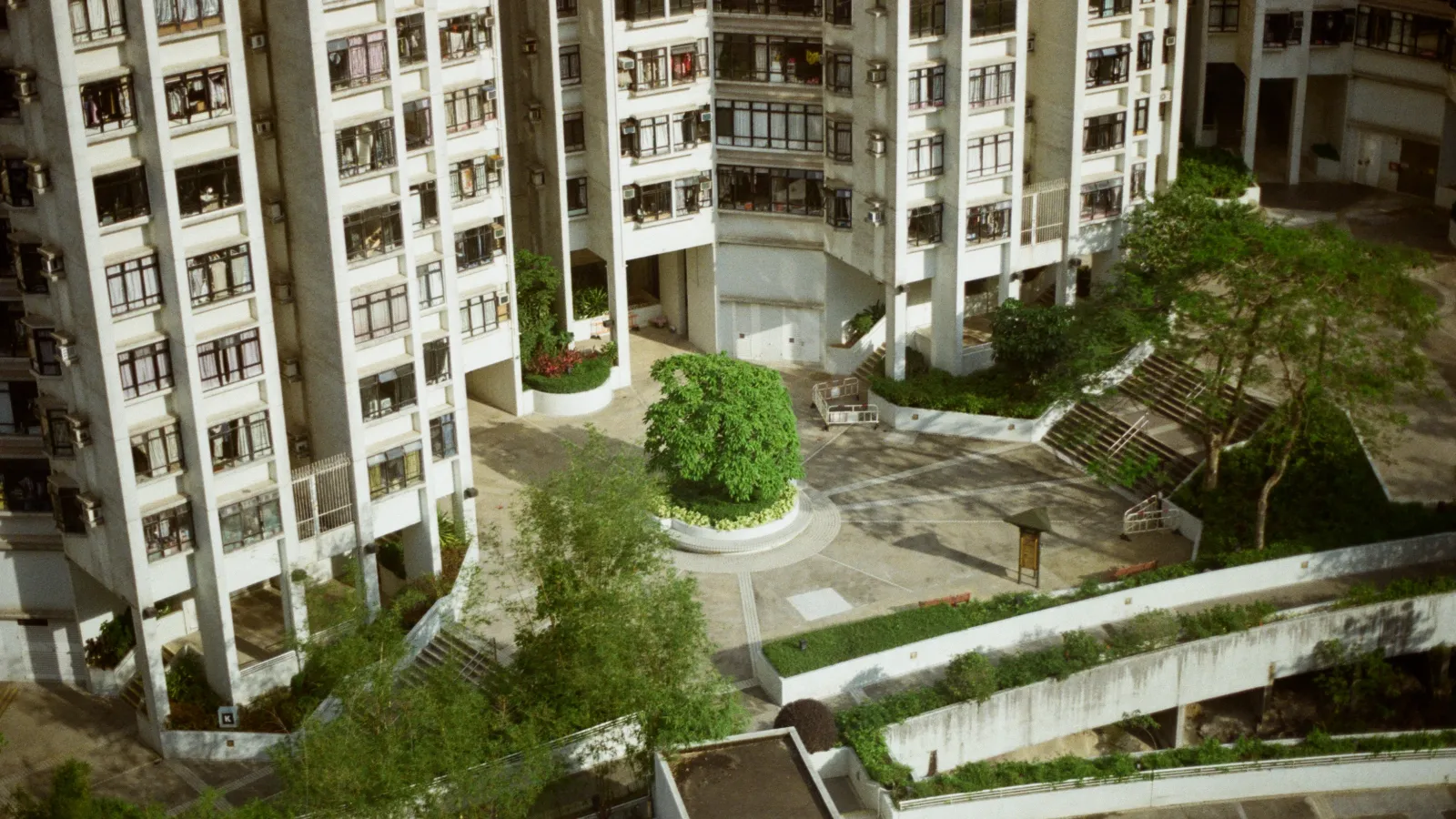 Hong Kong highrise apartments