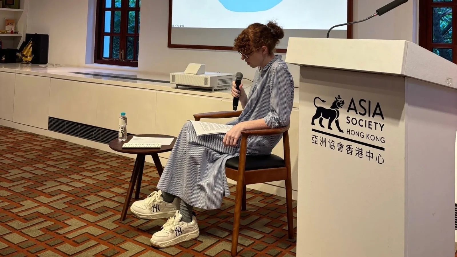 Peter Smyth gives talk