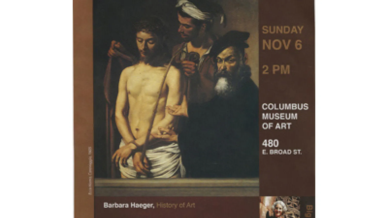 Behold the Man, Caravaggio