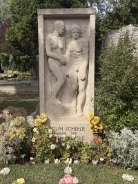 Egon Schiele memorial site.