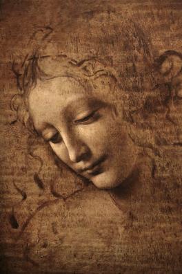 Leonardo da Vinci, La Scapigliata, ca. 1506-08 (unfinished) 