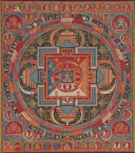 Image: Mandala of the Jnanadakini, late 14th century, Tibet