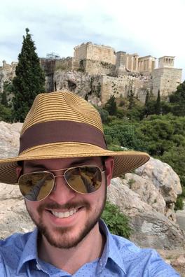 History of Art alumnus Charlie Gbur