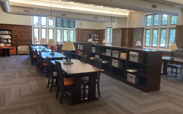 The Grad Room in Pomerene Hall