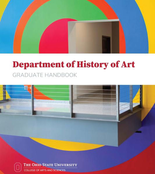 Cover of History of Art Graduate Handbook
