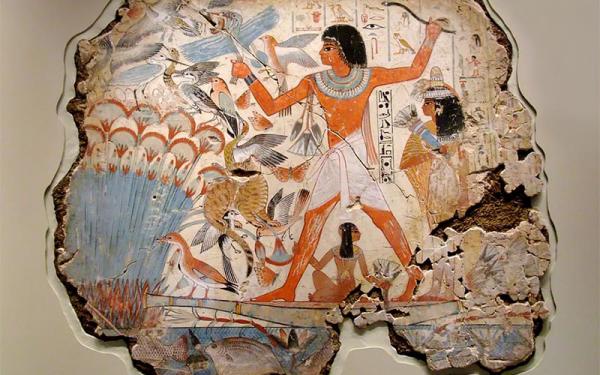 Painting from ancient Egypt