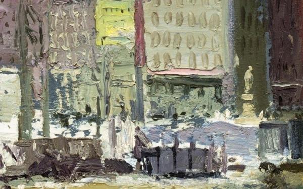George Bellows painting New York City