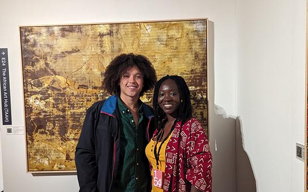 PhD Student Sterling Nix Travels to London for 1-54ArtFair for Contemporary African Art