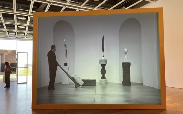 Alex Da Corte, ″ROY G BIV” (2022) at the 2022 Whitney Biennial (photo Hakim Bishara/Hyperallergic)