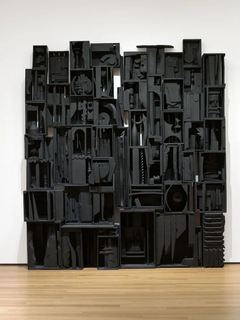 Louise Nevelson's Sky Cathedral (1958) 
