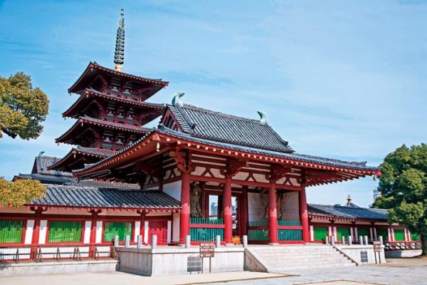 One of Japan’s oldest temples, Shitennoji was built more than 1,400 years ago.