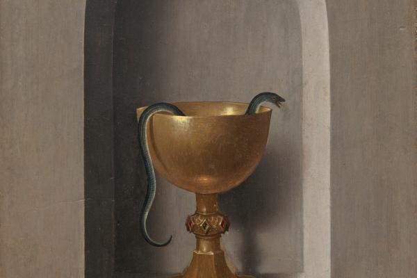 Hans Memling, Chalice of John the Evangelist, c. 1470-1475 (Washington, DC, NGA, Kress Collection, 1952.5.46b)