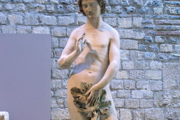 Statue from Notre-Dame Cathedral in Paris