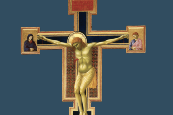 artwork of cross on a cover