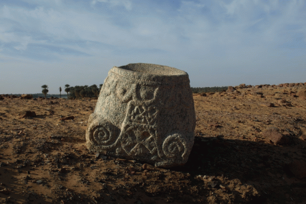 Granite Capital, Church of the Granite Column; 7th-8th century CE; Old Dongola, Sudan (Photo: Dobrochna Zielińska)