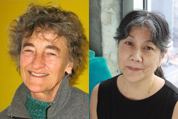Image of Lucy Lippard and Tomie Arai