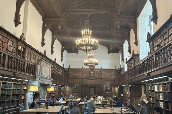 library with study tables