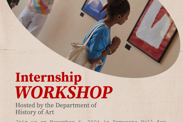 Internship workshop flyer