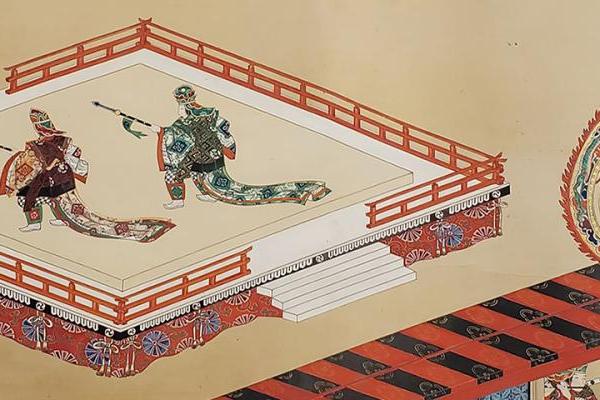 Bugaku Emaki Court Dancing Scroll